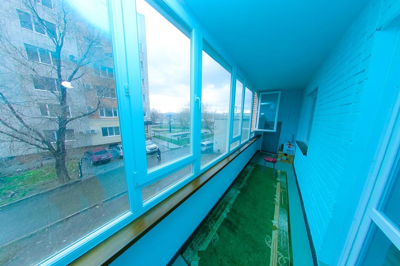 Apart On Slavskogo 14 Ustʼ-Kamenogorsk Exterior foto
